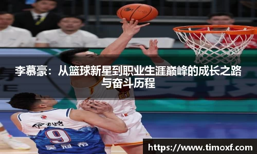 李慕豪:从篮球新星到职业生涯巅峰的成长之路与奋斗历程